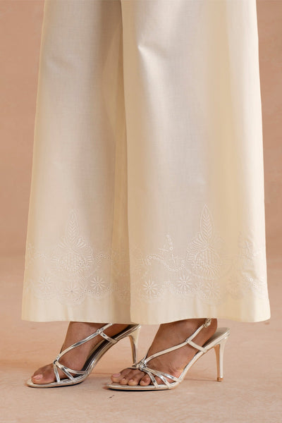Embroidered Cambric Trousers - MCP1910 - Shop Now at Kayseria
