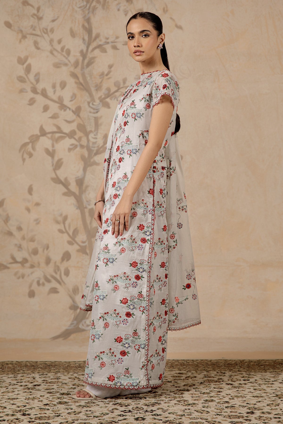 4 Piece - Embroidered Masuri Suit - MC1601-2 - Shop Now at Kayseria