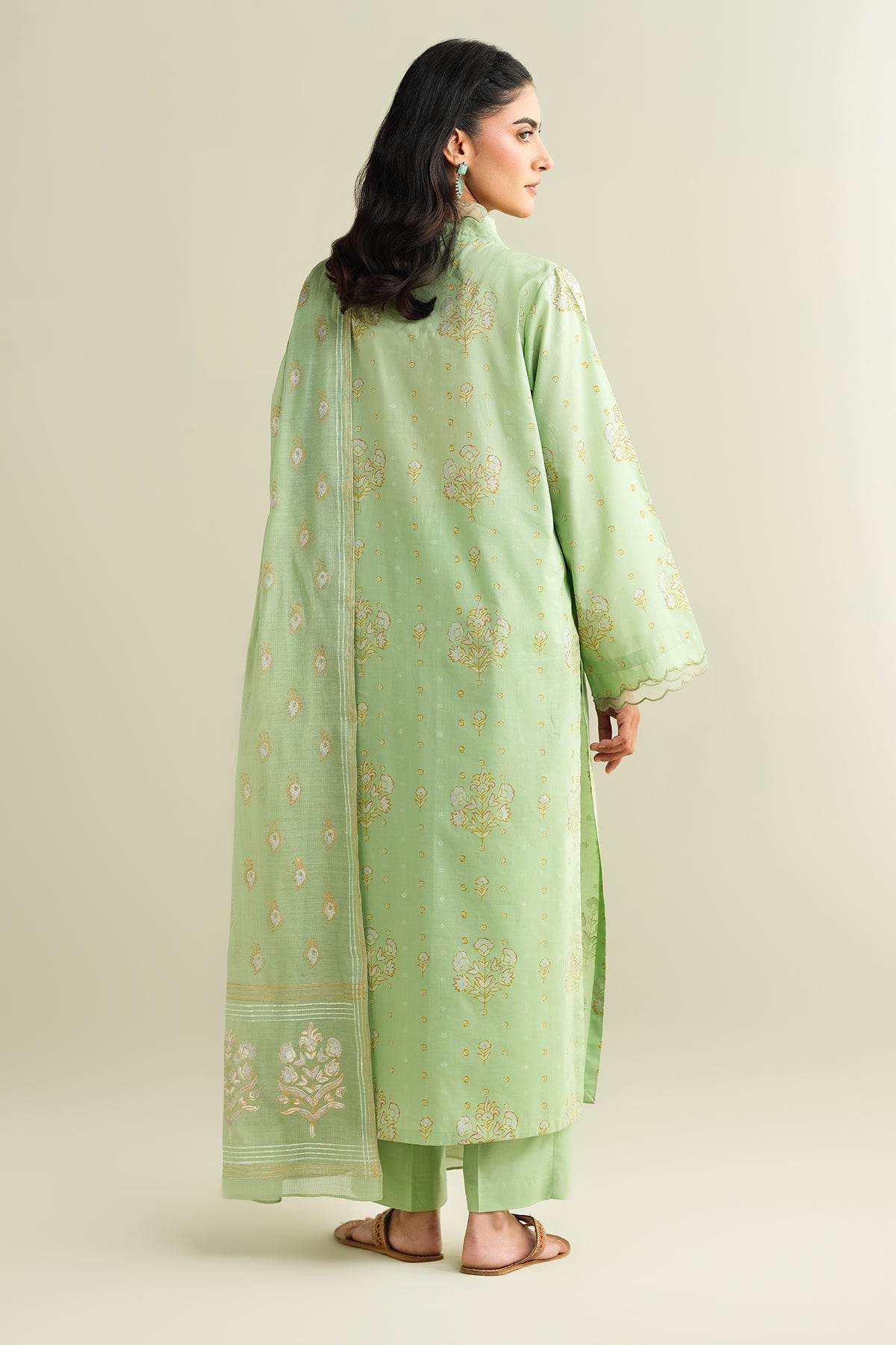 3 Piece - Printed Lawn Suit - C6191 - Shop Now at Kayseria