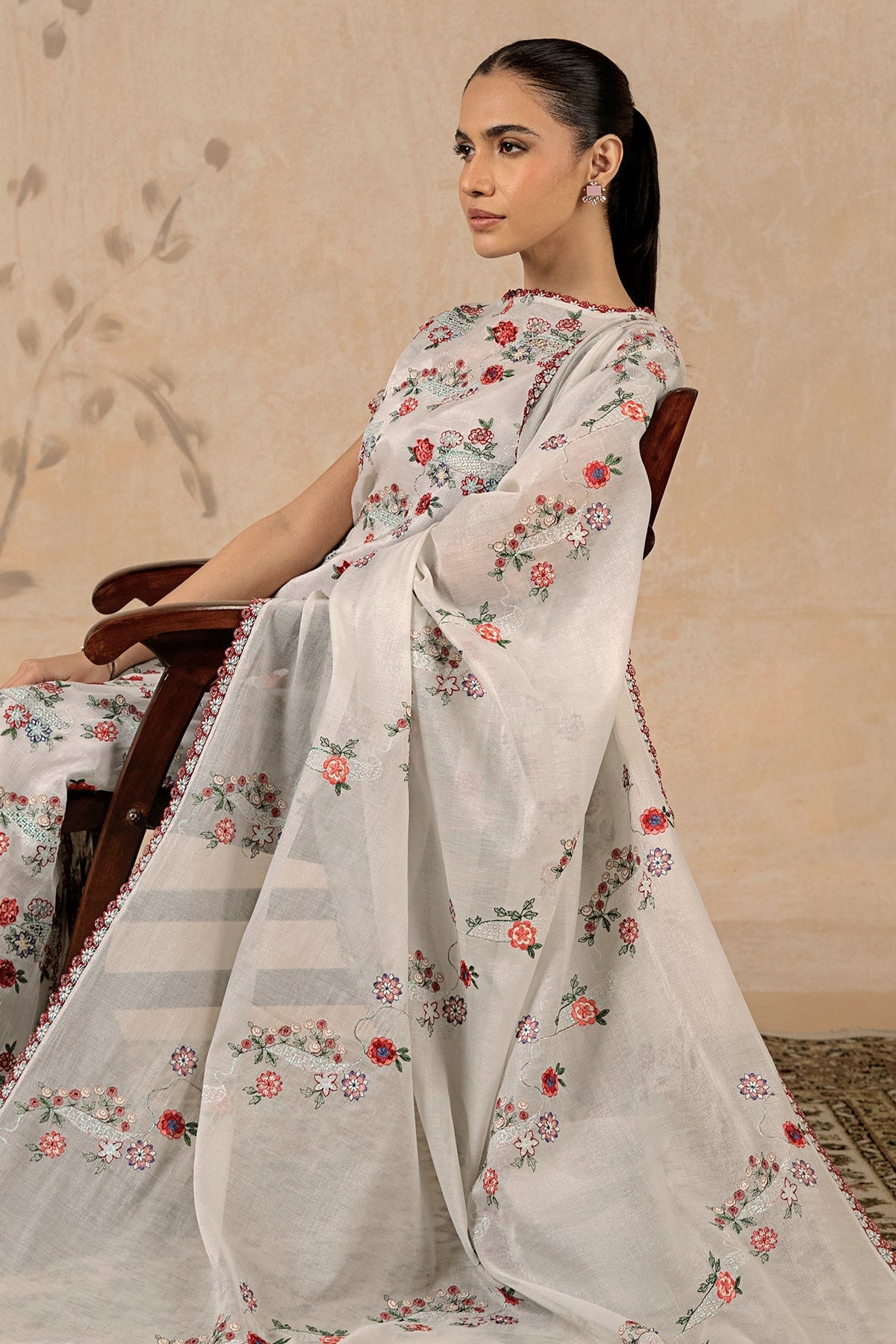4 Piece - Embroidered Masuri Suit - MC1601-2 - Shop Now at Kayseria