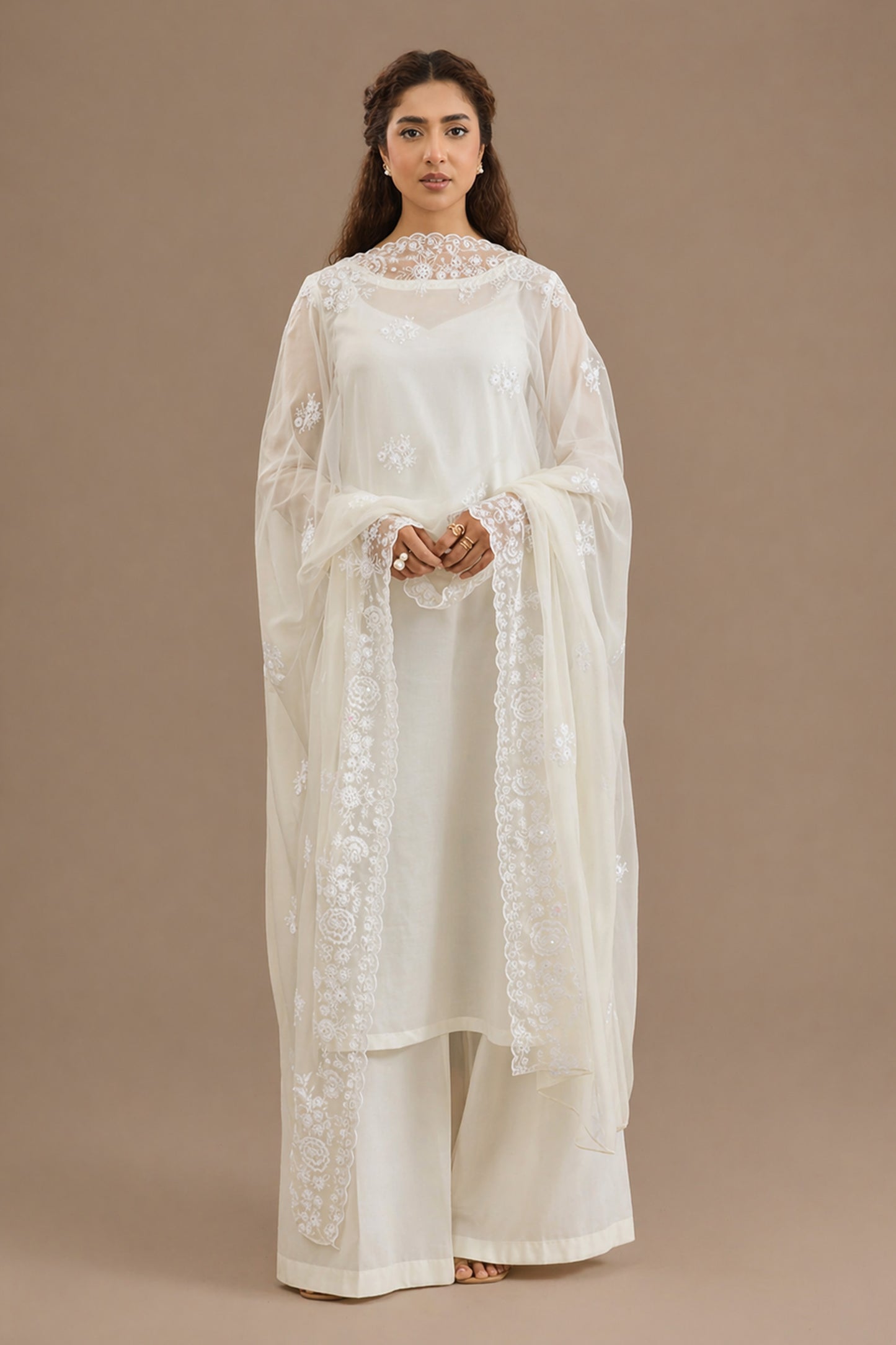 BAMBER CHIFFON | EMBROIDERED