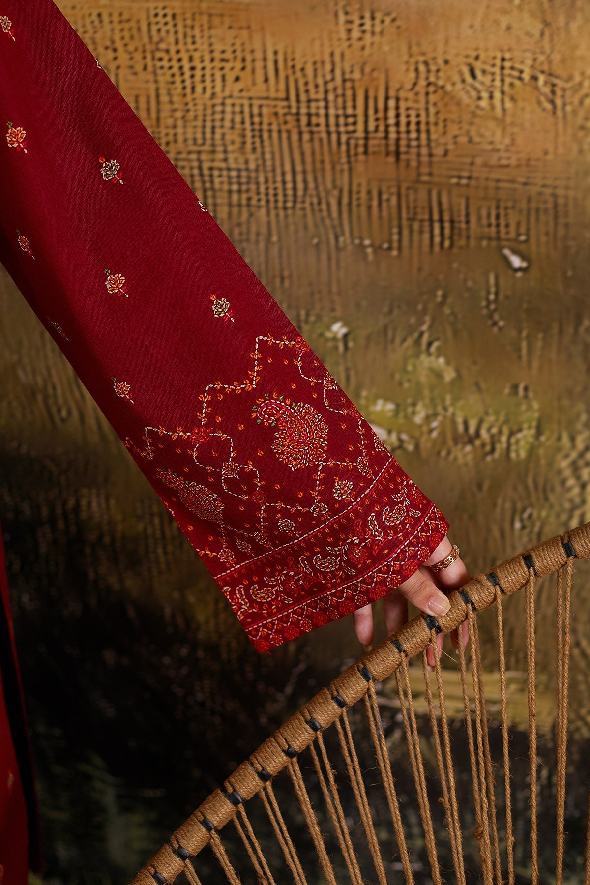 3 Piece - Printed Khaddar Suit - C6449 - Shop Now at Kayseria