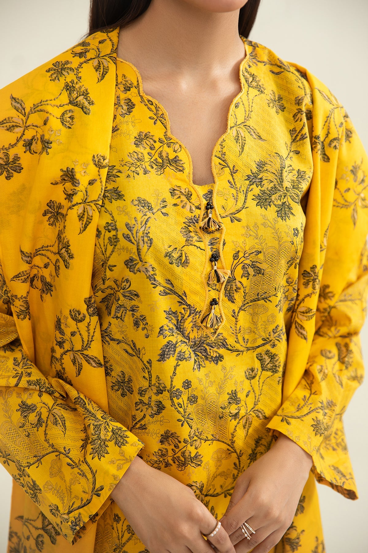 3 Piece - Printed Lawn Suit - X6243 R - Shop Now at Kayseria