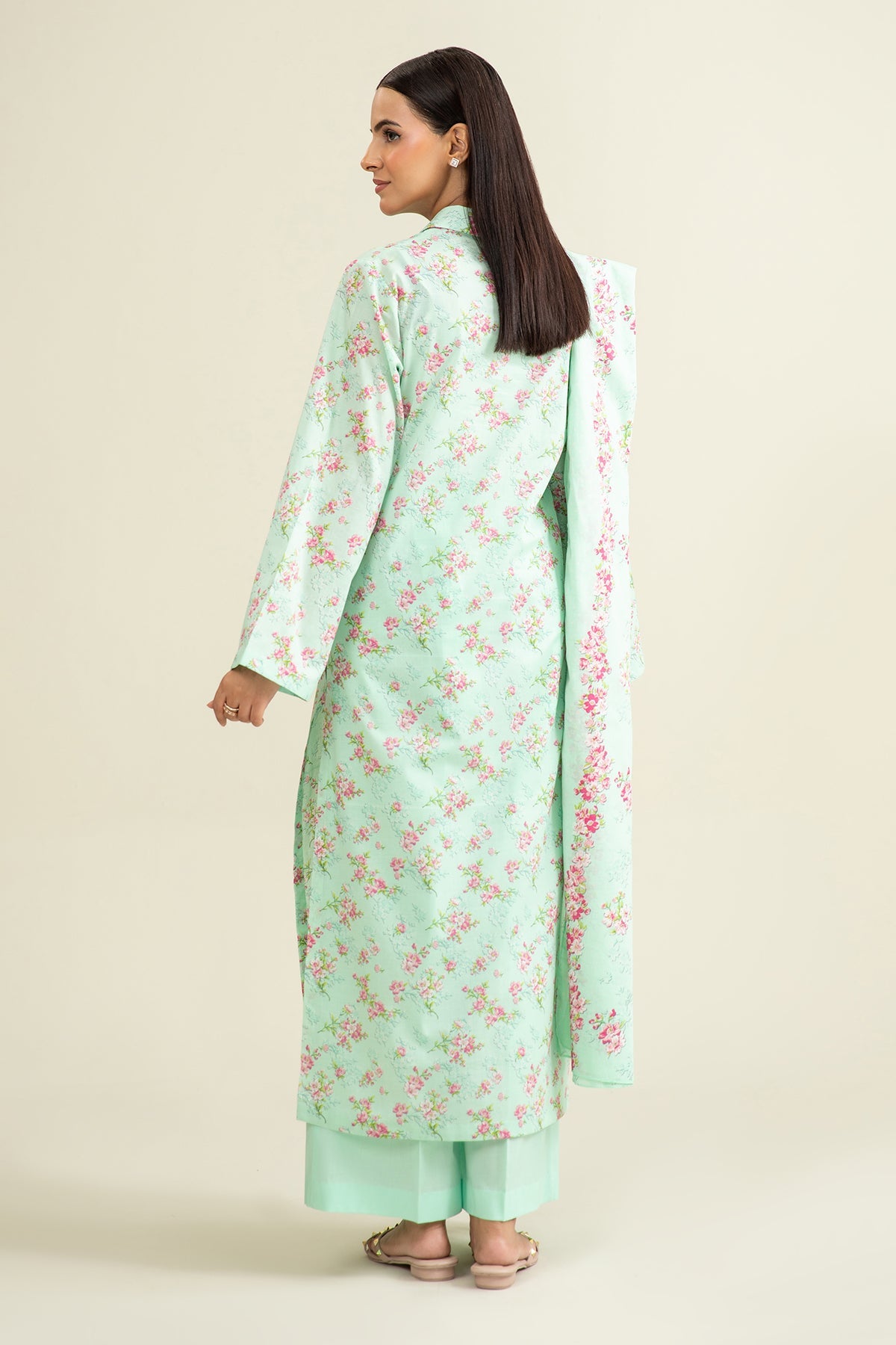 3 Piece - Printed Lawn Suit - X6214 R - Shop Now at Kayseria