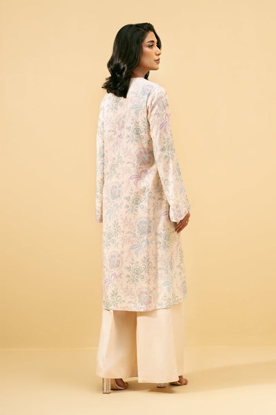 2 Piece - Printed Percale Suit - C6087-2 - Shop Now at Kayseria