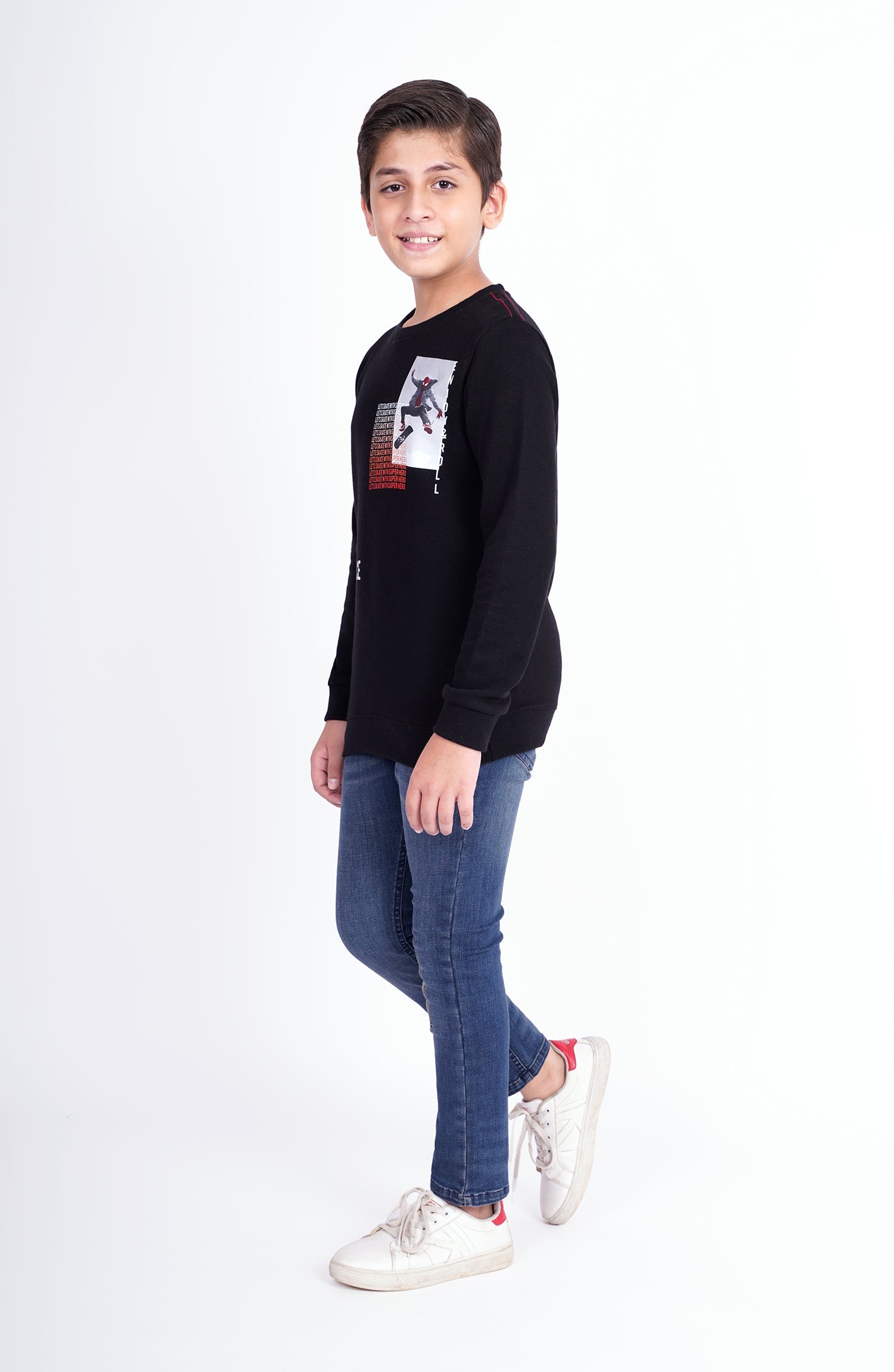 Spidey Skater Sweatshirt - BHK615423 - Shop Now at Leisure Club