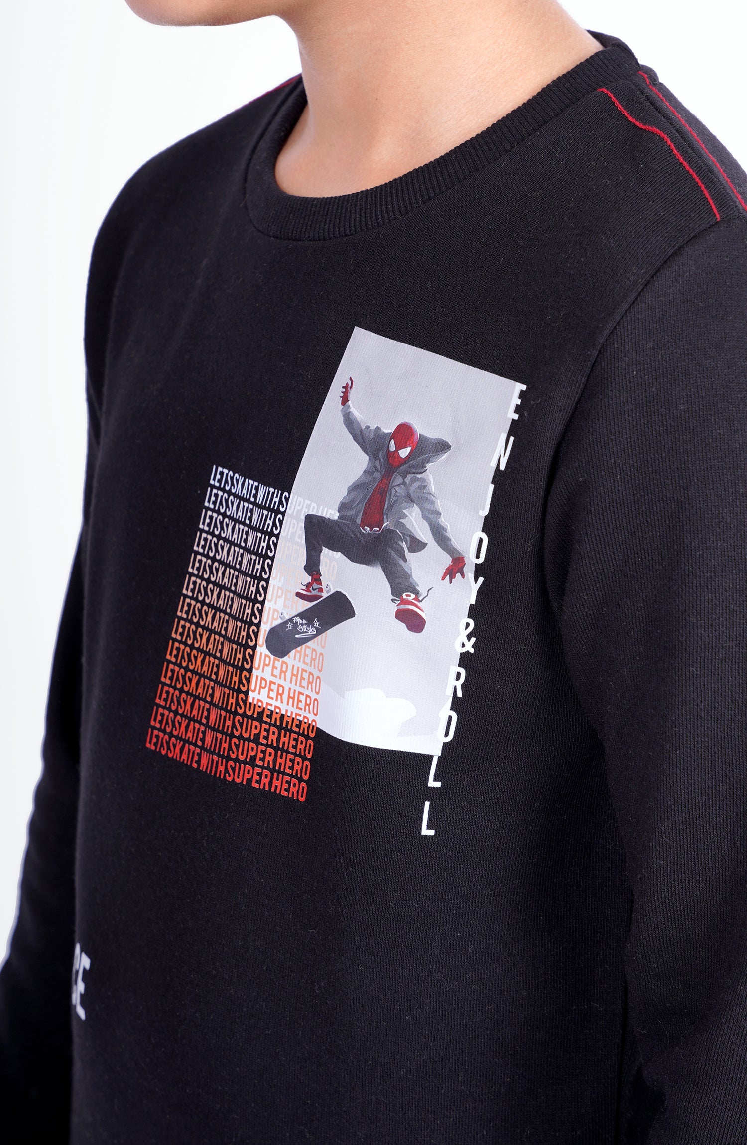 Spidey Skater Sweatshirt - BHK615423 - Shop Now at Leisure Club