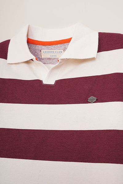 Striper Polo - BHK623425 - Shop Now at Leisure Club