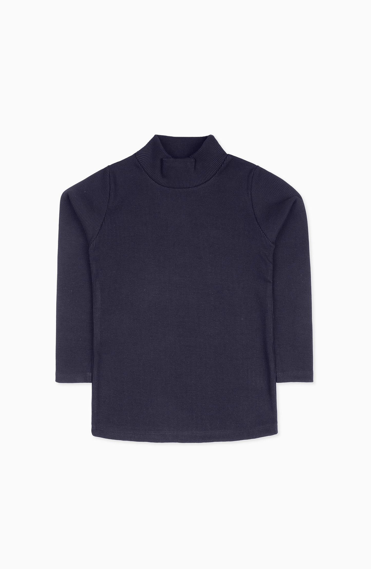 Basic Navy Highneck