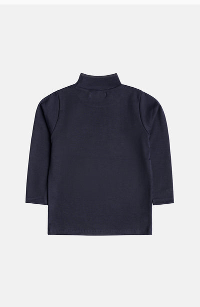 Basic Navy Highneck - BHK625524 - Shop Now at Leisure Club