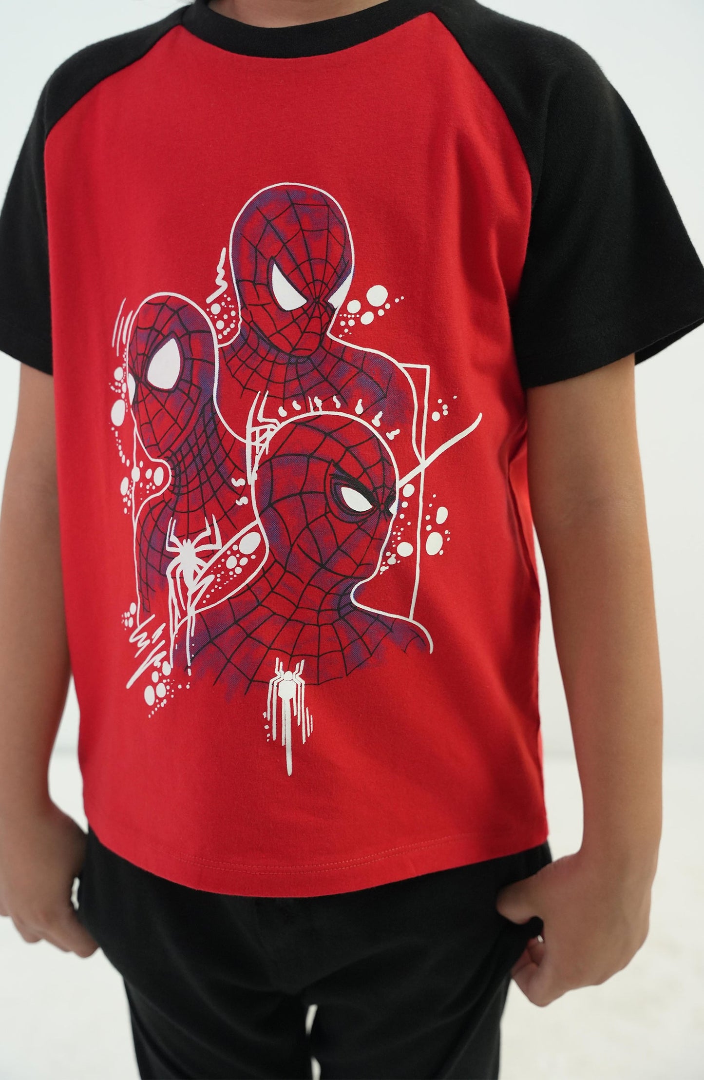 Raglan Sleeve Printed T-Shirt
