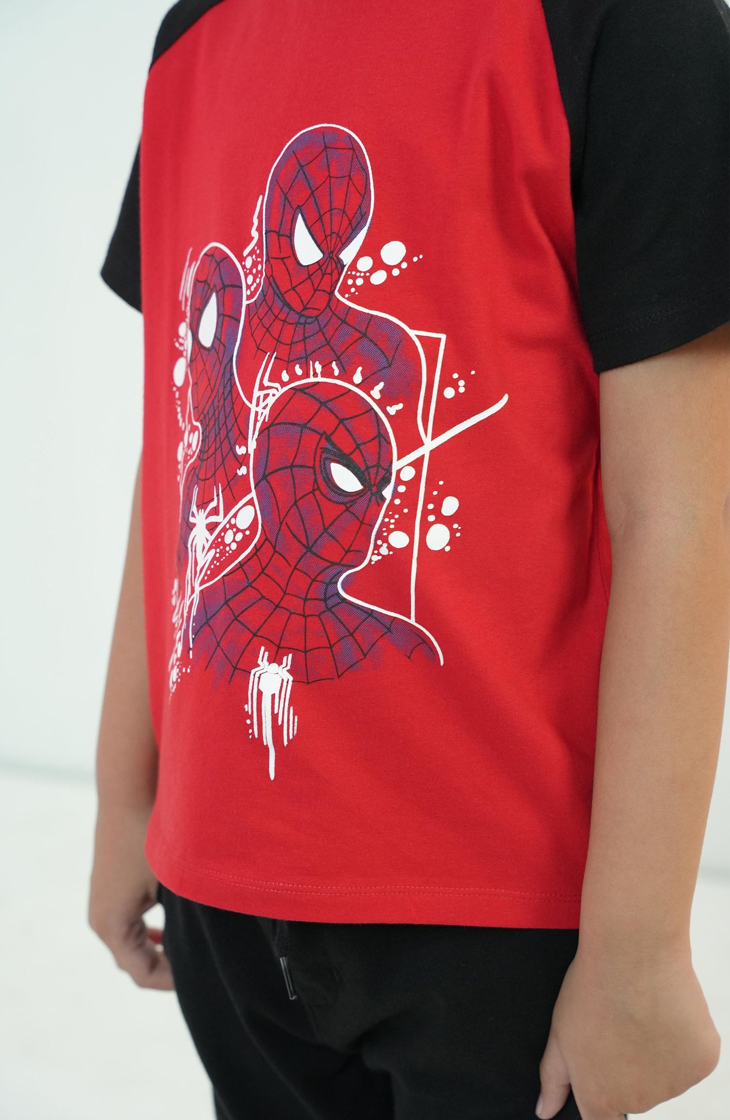 Raglan Sleeve Printed T-Shirt