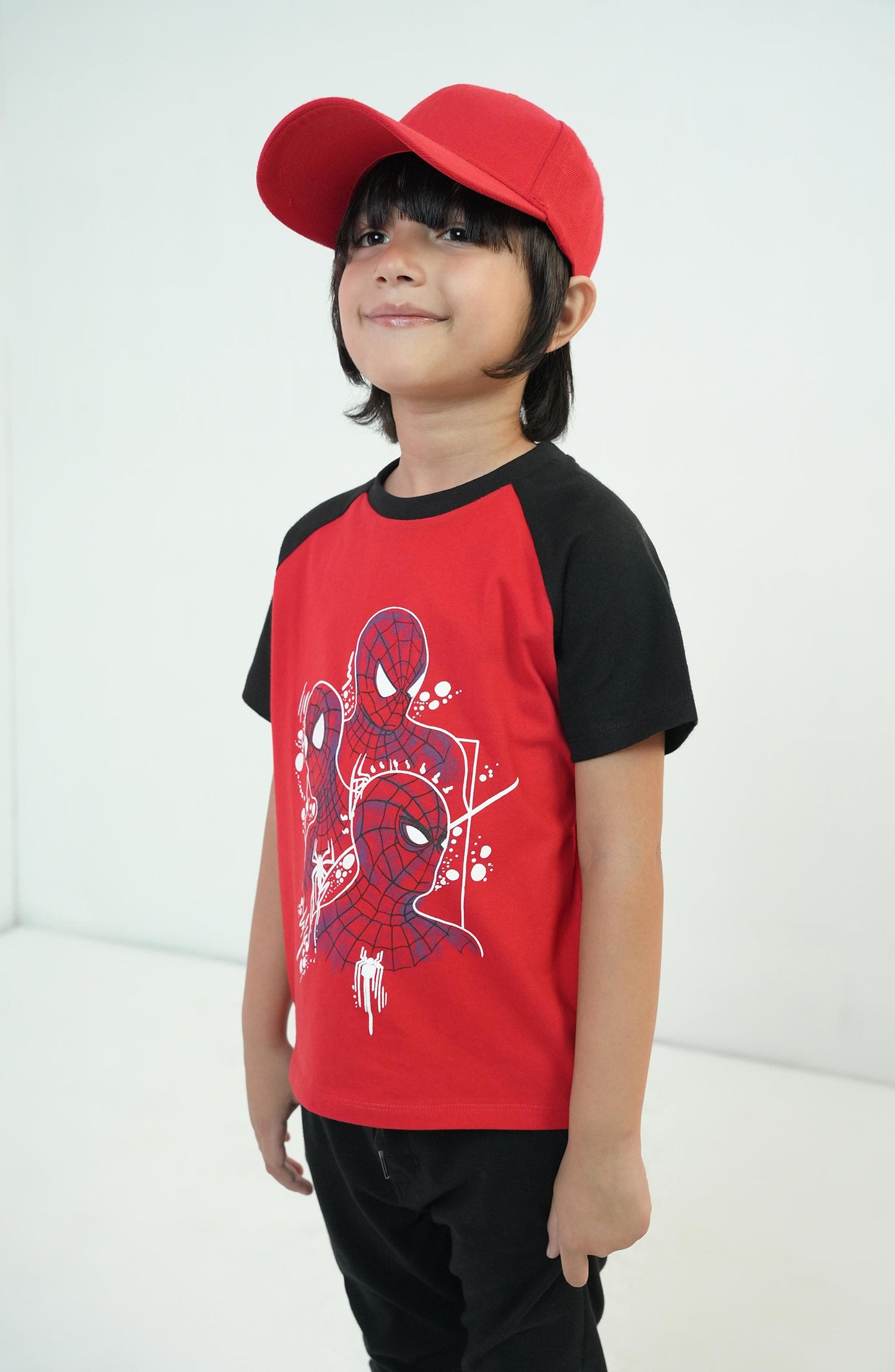 Raglan Sleeve Printed T-Shirt