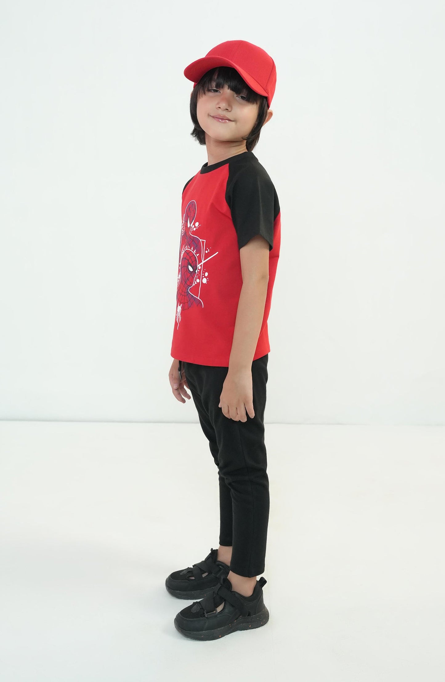 Raglan Sleeve Printed T-Shirt