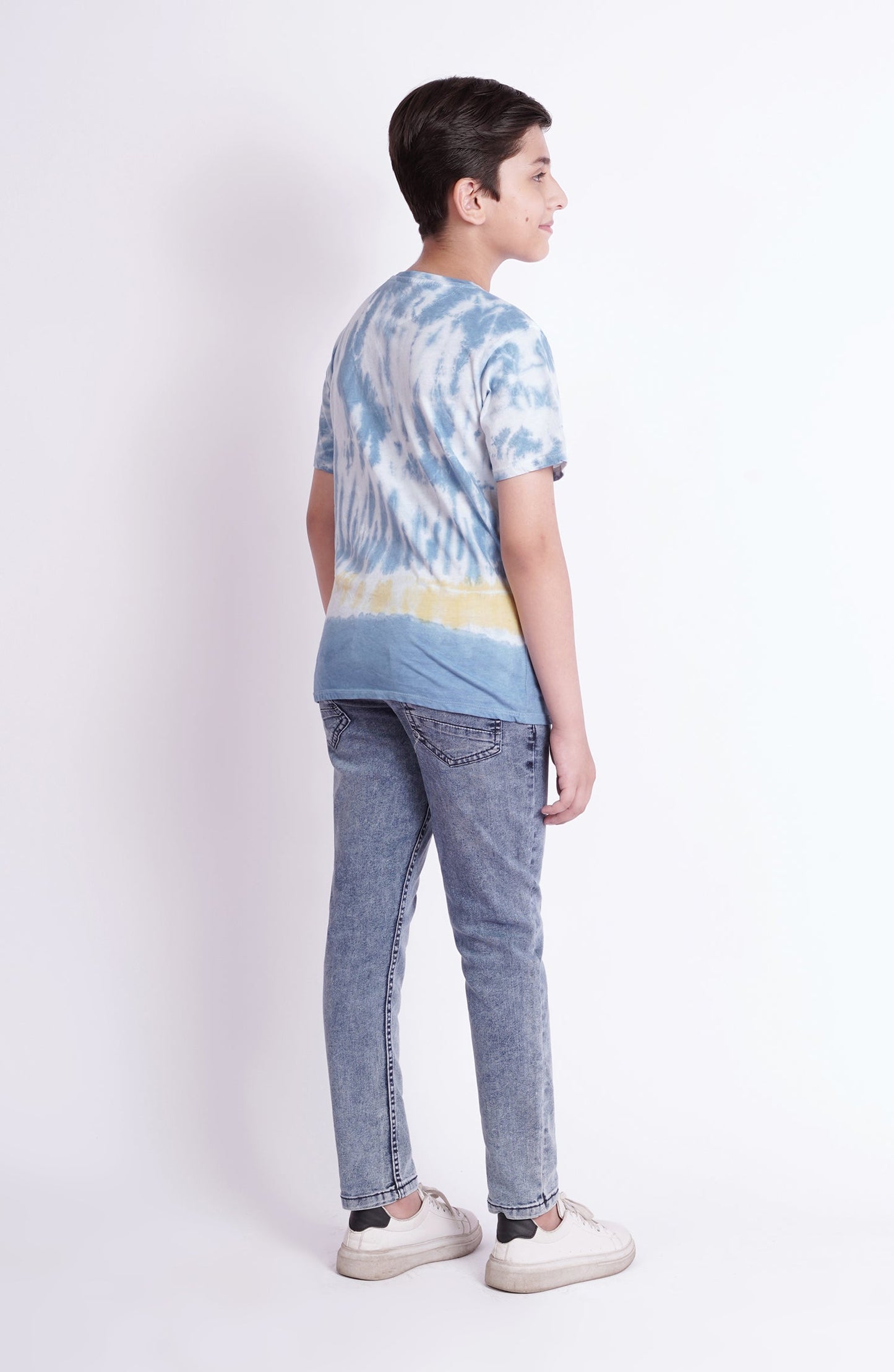 Tie And Dye Henley - BKH708123 - Shop Now at Leisure Club