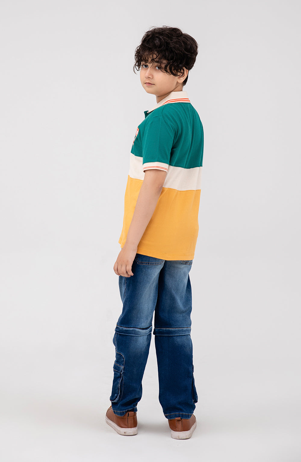 Boys Embroidered Polo