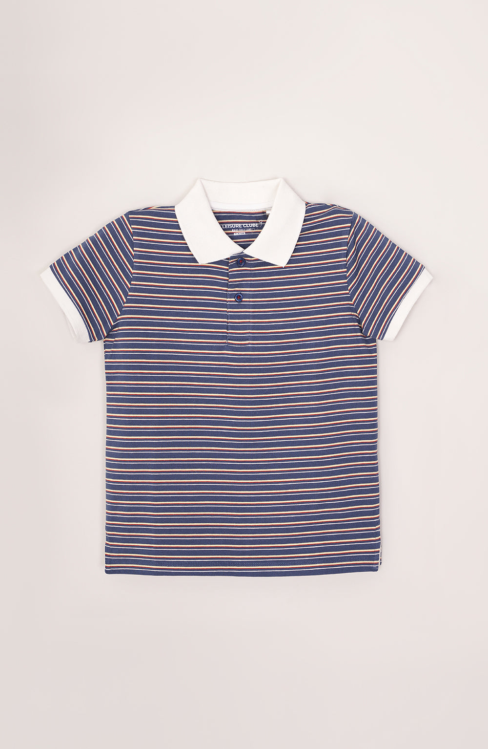 Boys Striper Polo