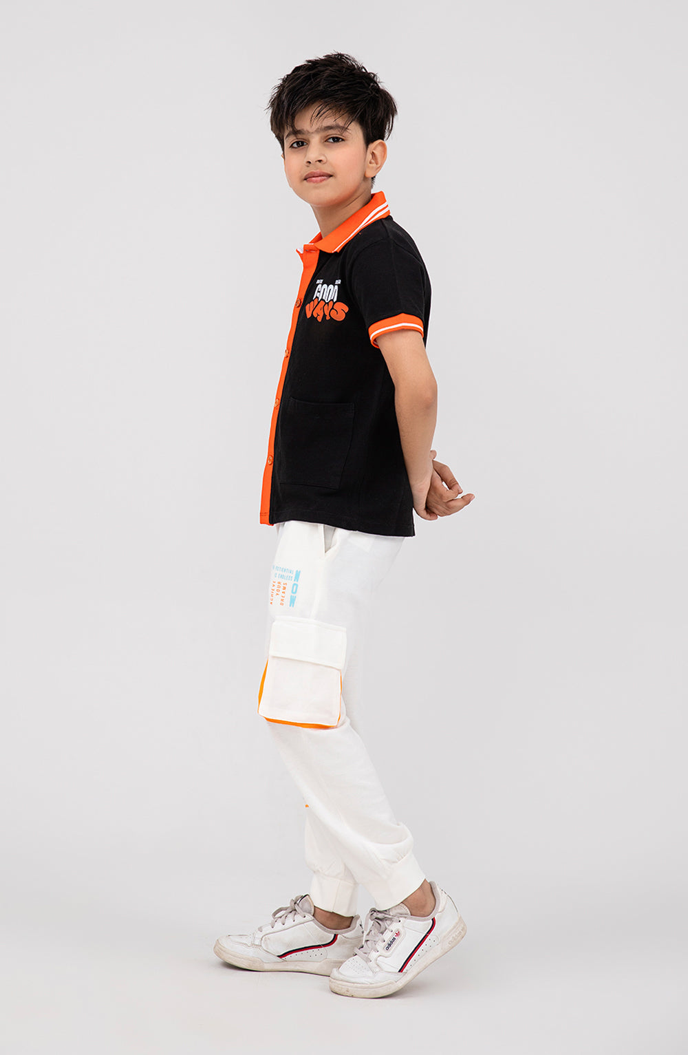 Boys Button Down Shirt-BKT710325