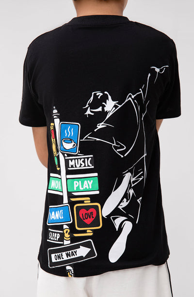 Boys Graphic Tee - BKT724325 - Shop Now at Leisure Club