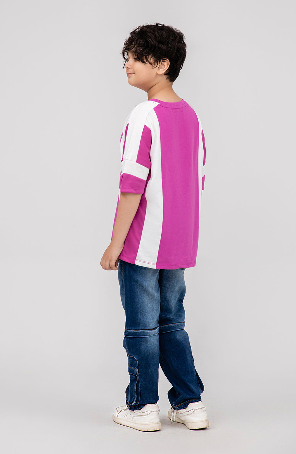 Boys Slogan Print Tee - BKT725325 - Shop Now at Leisure Club