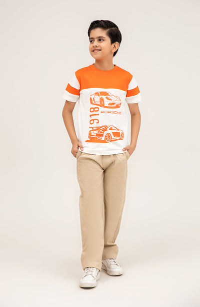 Boys Porsche Tee - BKT728325 - Shop Now at Leisure Club