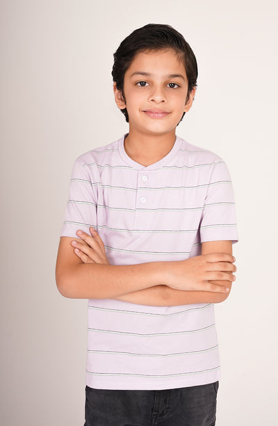 Boys Henley Tee - BKT760325 - Shop Now at Leisure Club