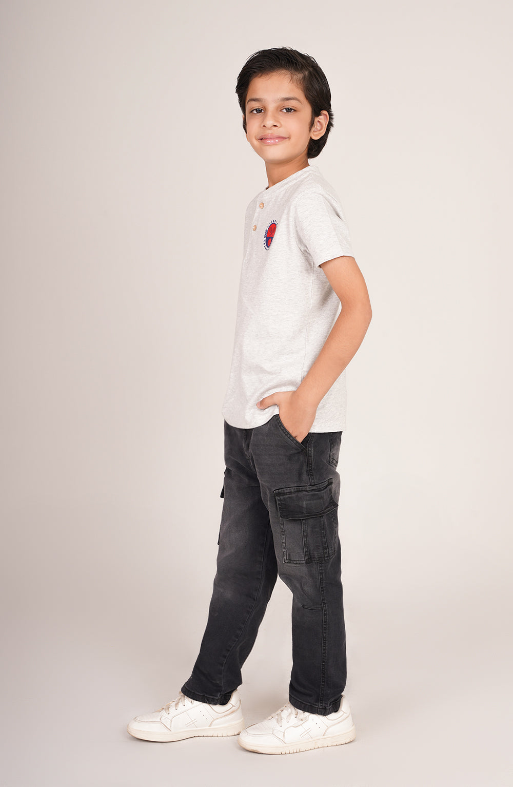 Boys Henley Tee - BKT763325 - Shop Now at Leisure Club