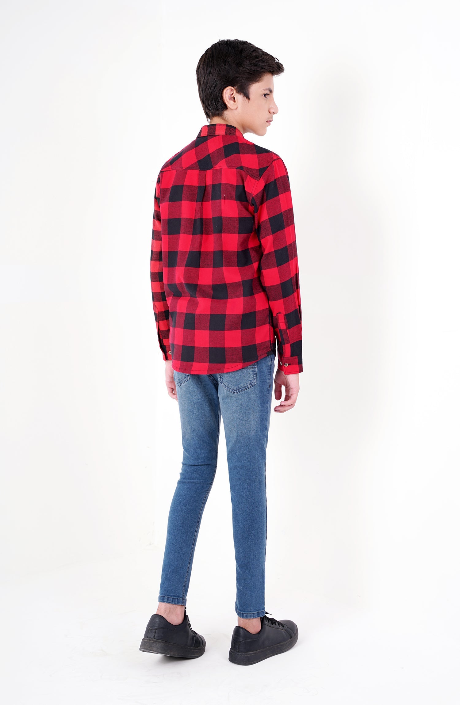 Boys Mix & Match Check Shirt - BW601423 - Shop Now at Leisure Club
