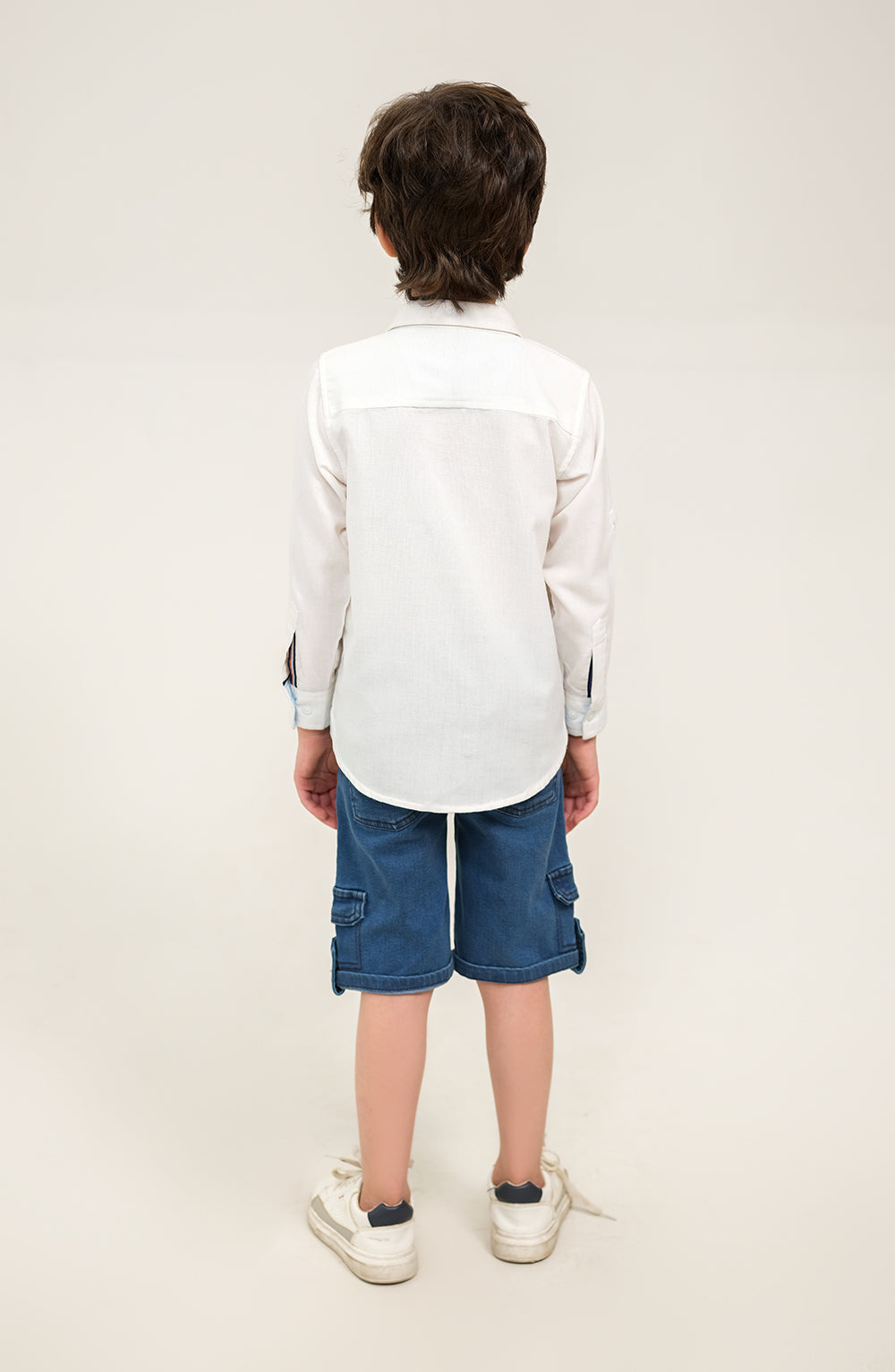 Boys White Oxford Shirt - IBW701125 - Shop Now at Leisure Club