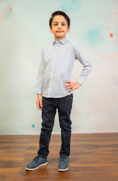 Boys Striper Shirt - BW701A124 - Shop Now at Leisure Club