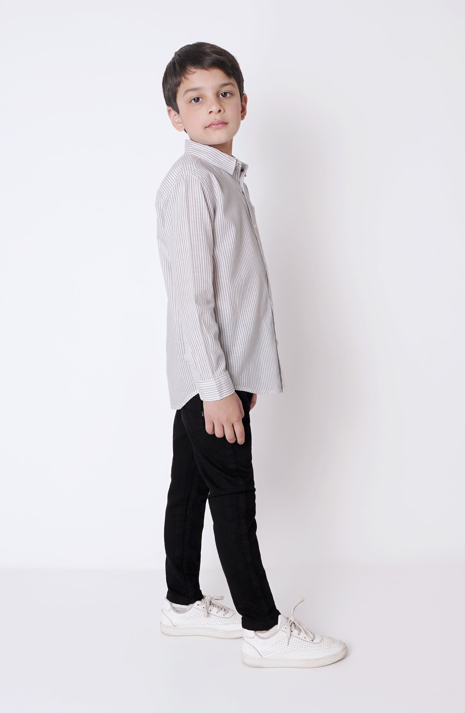 Boys Striper Shirt - BW701B124 - Shop Now at Leisure Club