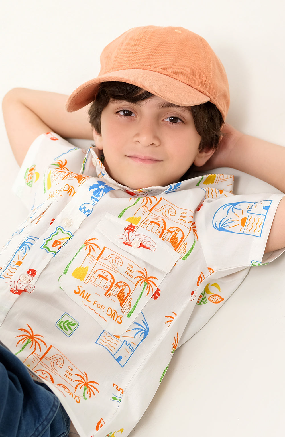 Boys Tropical Resort Shirt - BW706125 - Shop Now at Leisure Club