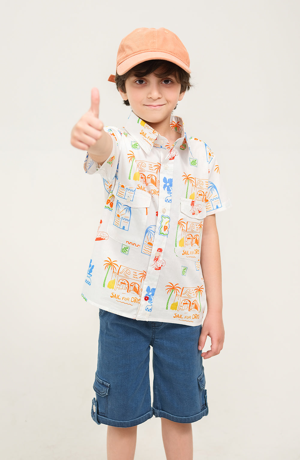Boys Tropical Resort Shirt - BW706125 - Shop Now at Leisure Club