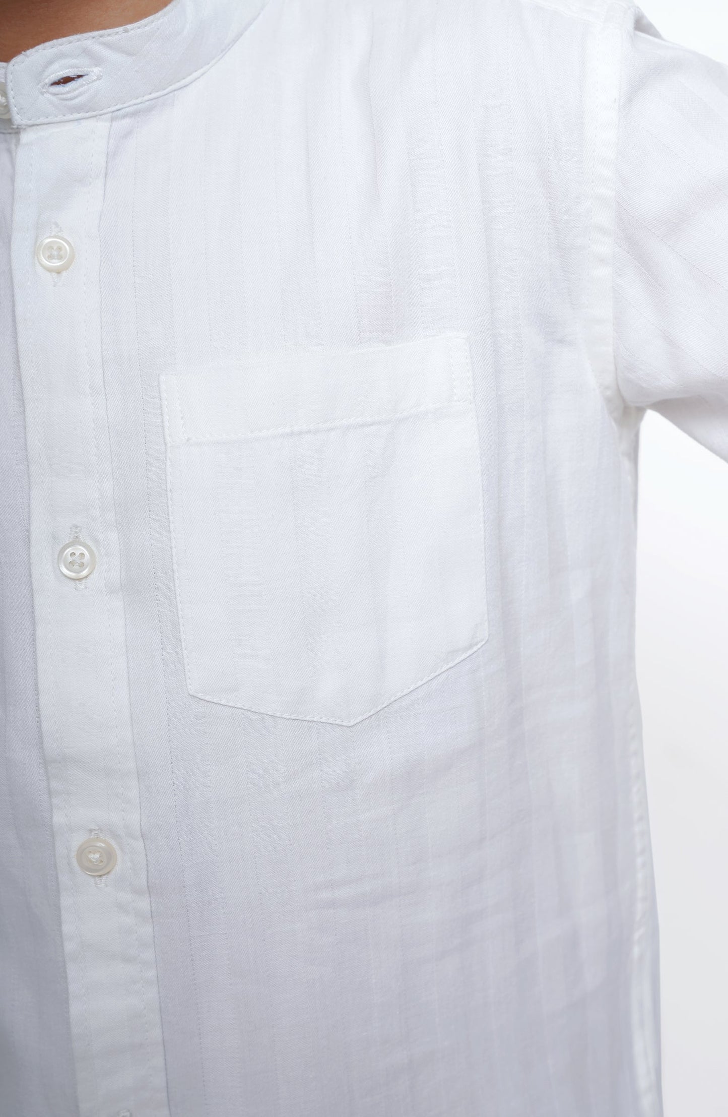 Boys Band Neck Shirt - BW904324 - Shop Now at Leisure Club