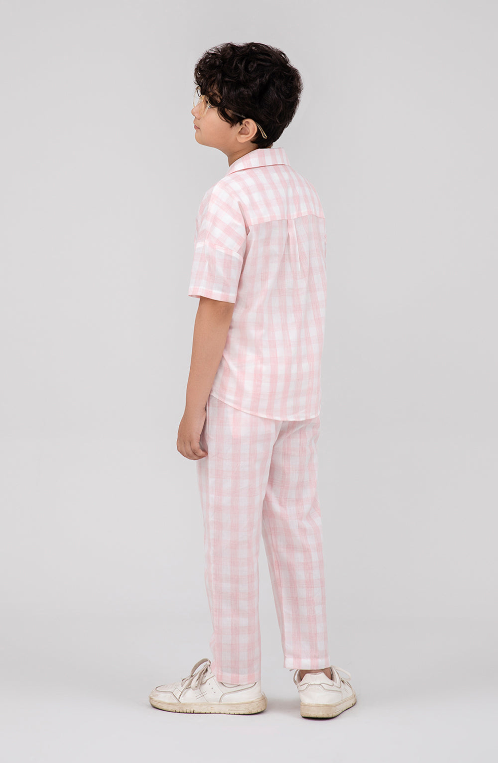 Boys Checkered Co-Ord