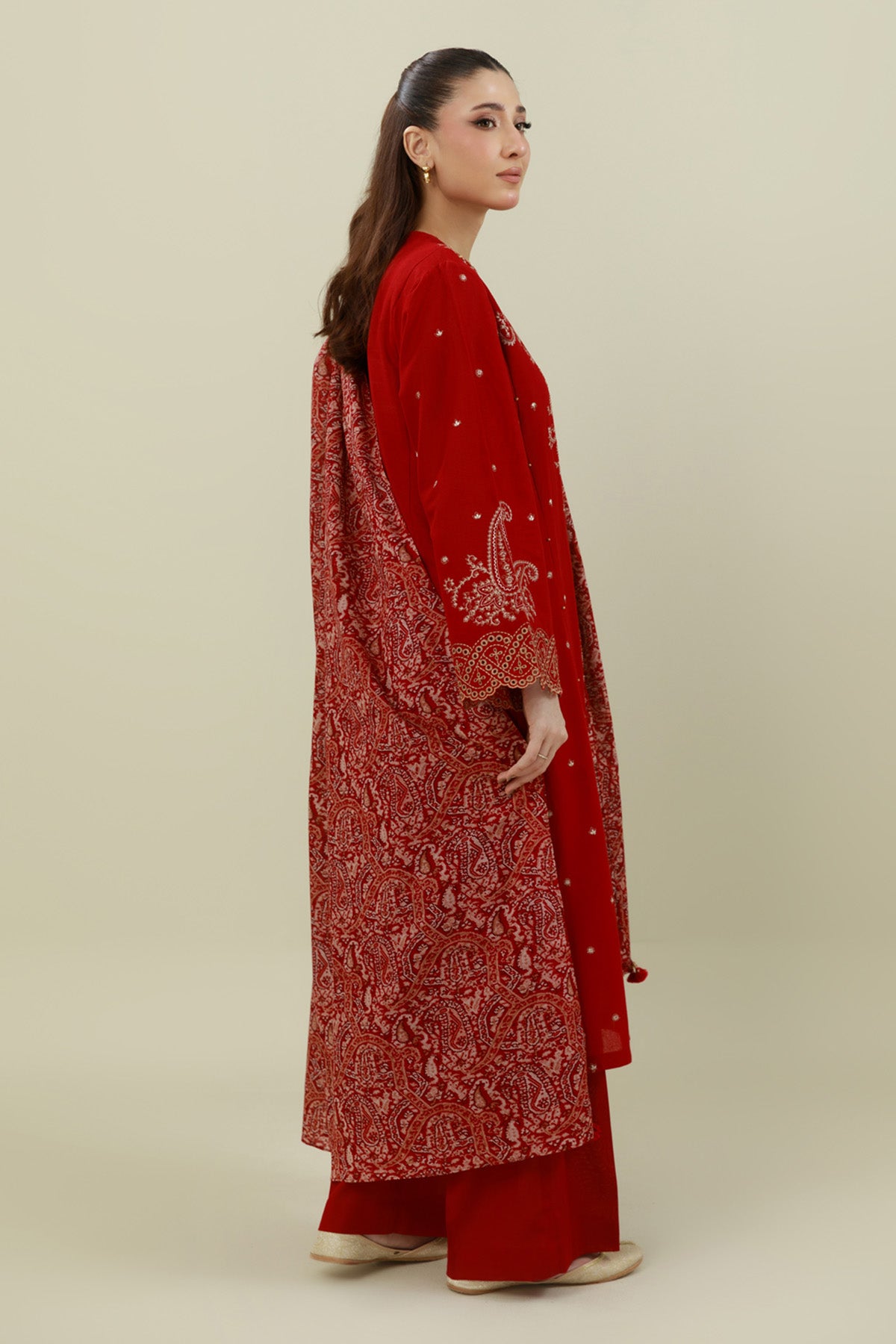 KHADDAR | EMBROIDERED