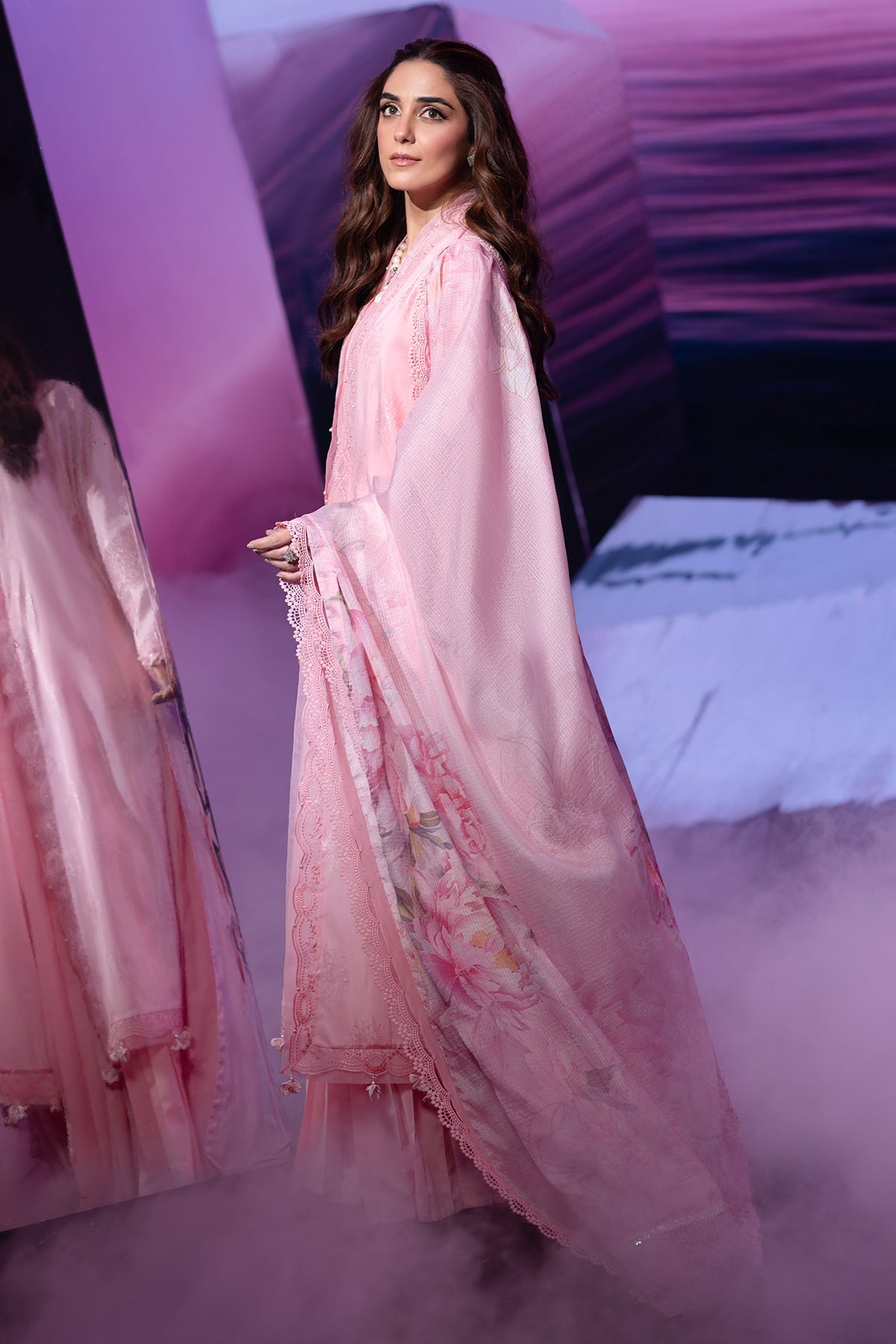 3 Piece - Embroidered Jacquard Suit - C6175 - Shop Now at Kayseria