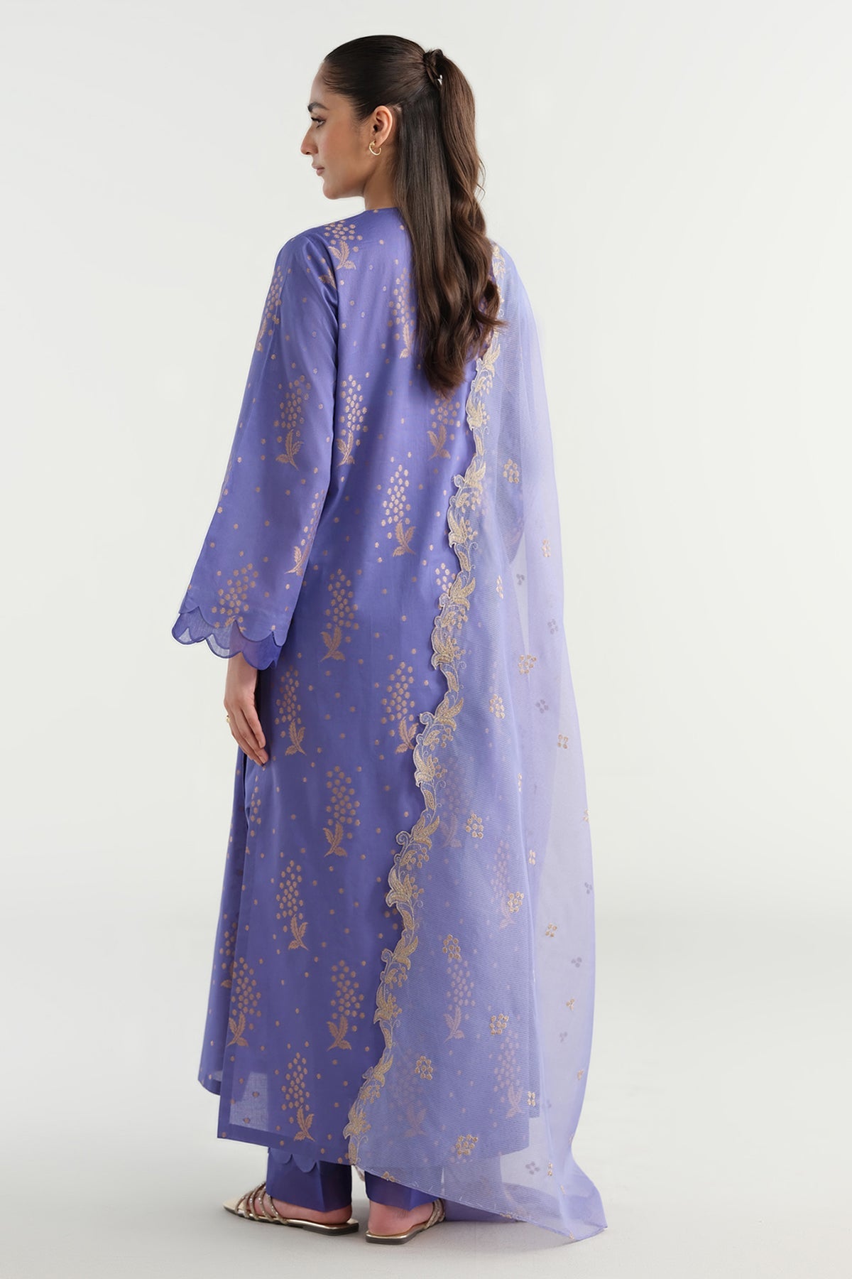 3 Piece - Embroidered Suit - C6224 - Shop Now at Kayseria