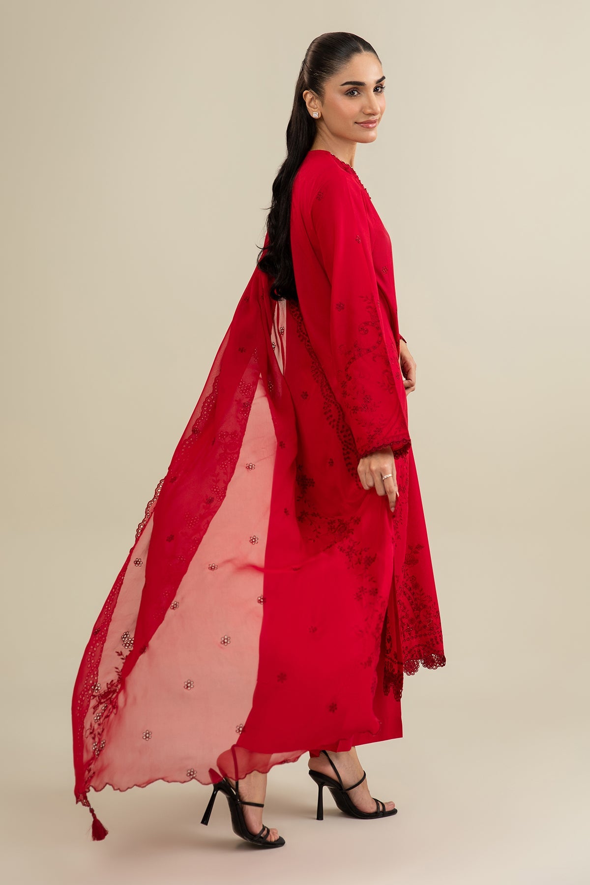 3 Piece - Embroidered Lawn Suit - C6283 - Shop Now at Kayseria
