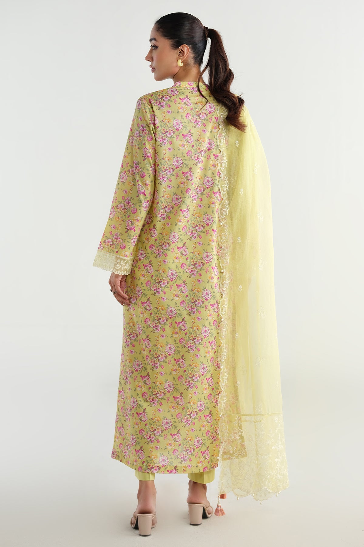 3 Piece - Embroidered Suit - C6290 - Shop Now at Kayseria