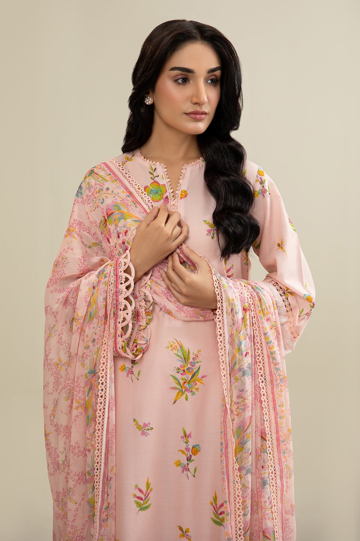 3 Piece - Embroidered Lawn Suit - C6291 - Shop Now at Kayseria