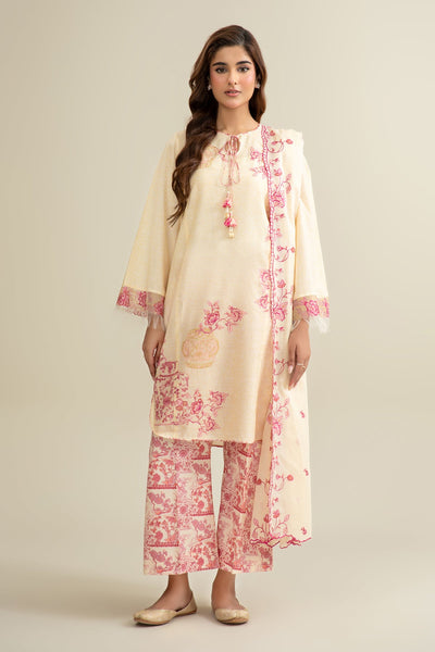 3 Piece - Printed & Embroidered Lawn Suit - C6306 - Shop Now at Kayseria