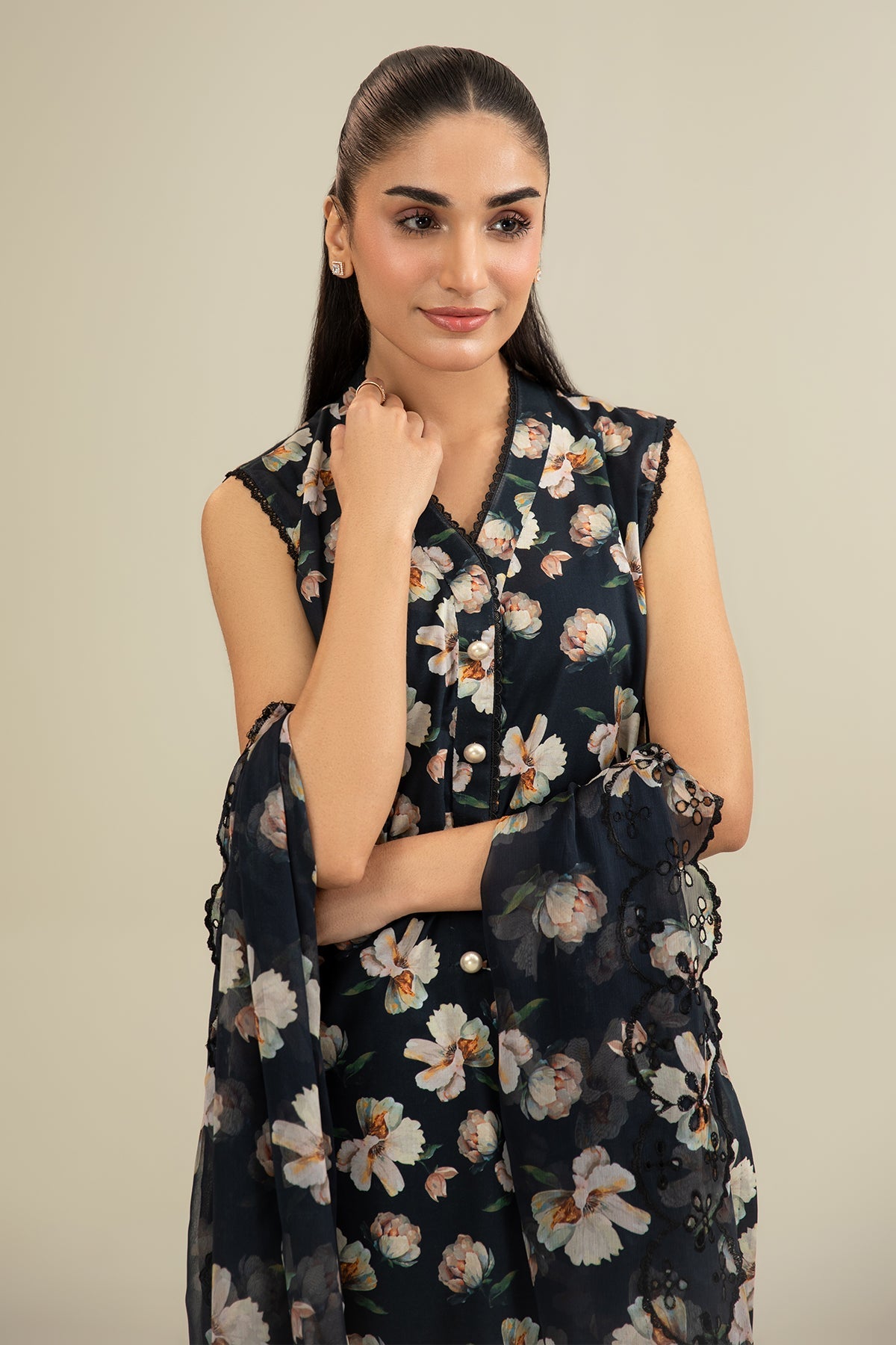 3 Piece - Printed Lawn Suit - C6314 - Shop Now at Kayseria