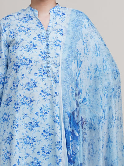 3 Piece - Printed Lawn Suit - C6324 - Shop Now at Kayseria