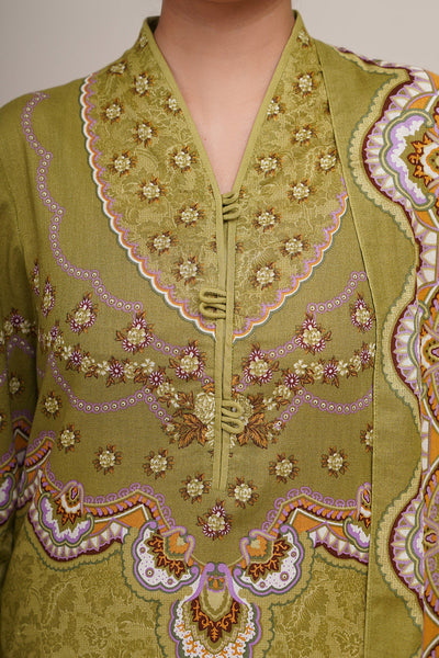 3 Piece - Printed Khaddar Suit - C6343 - Shop Now at Kayseria