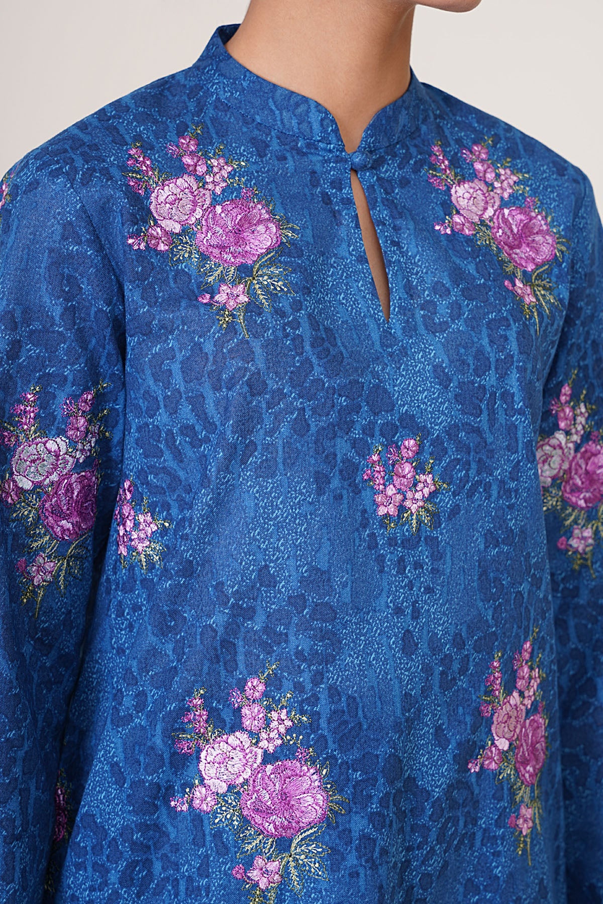 2 Piece - Printed & Embroidered Khaddar Suit - C6345 - Shop Now at Kayseria