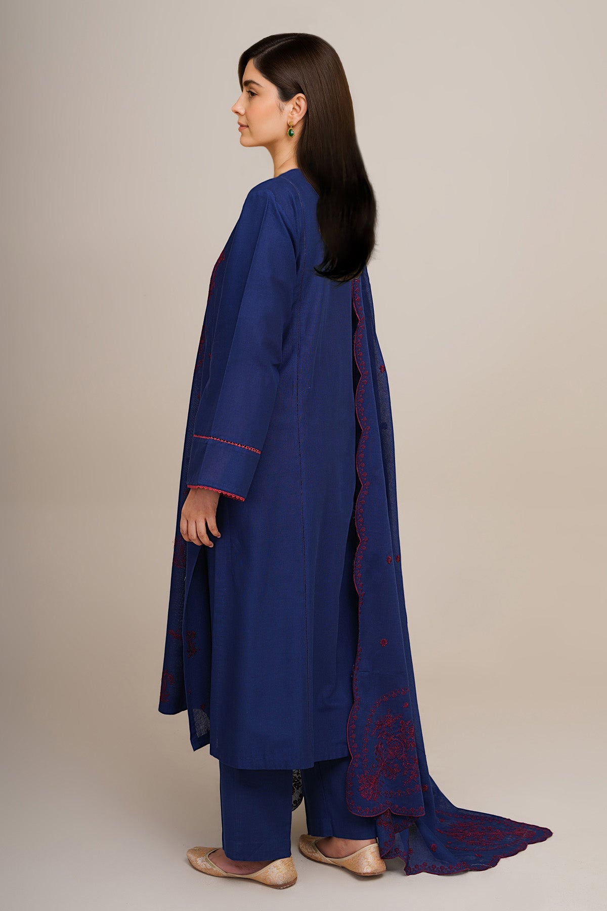 3 Piece - Embroidered Suit - C6359 - Shop Now at Kayseria