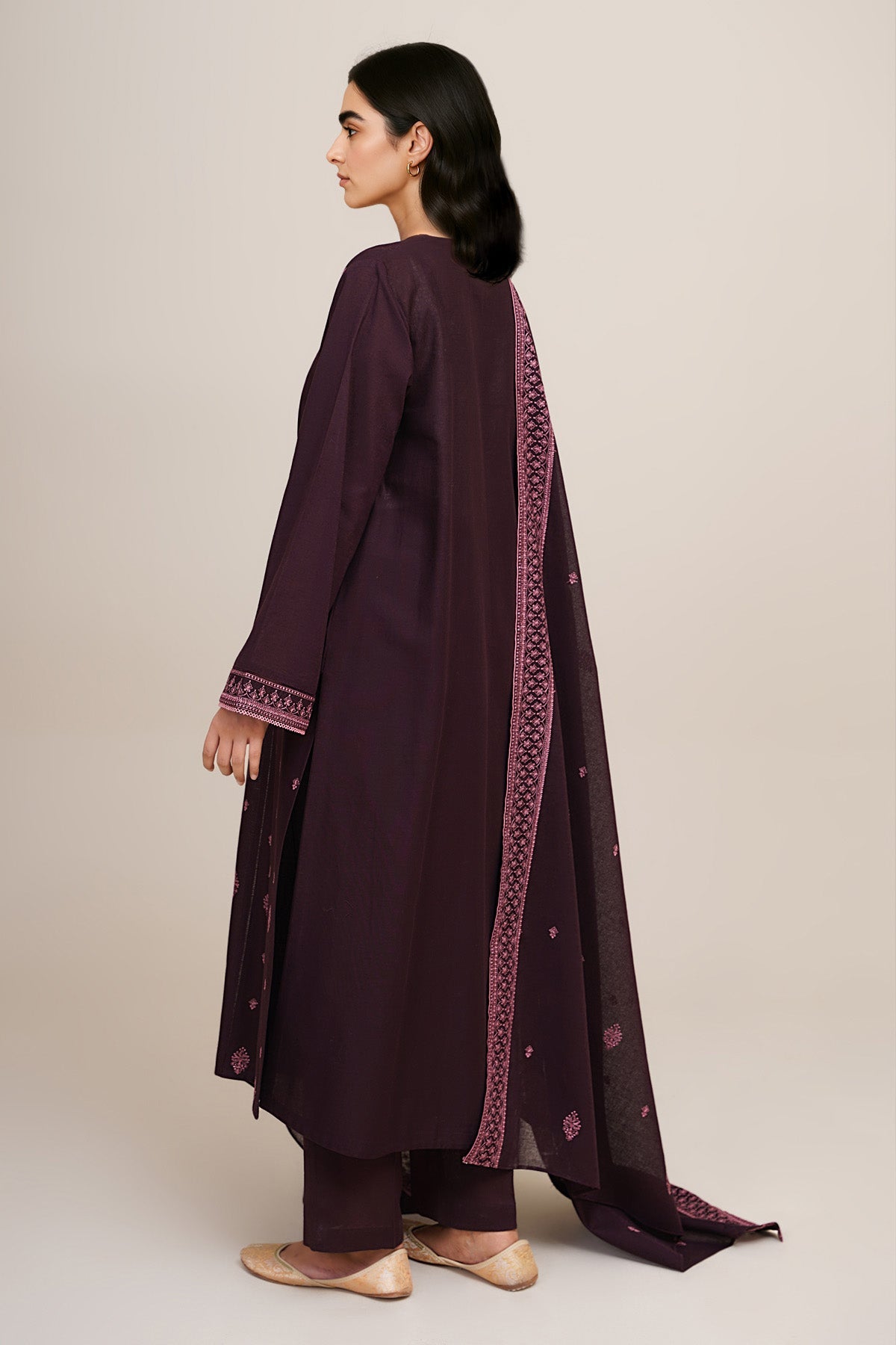 3 Piece - Embroidered Suit - C6383 - Shop Now at Kayseria