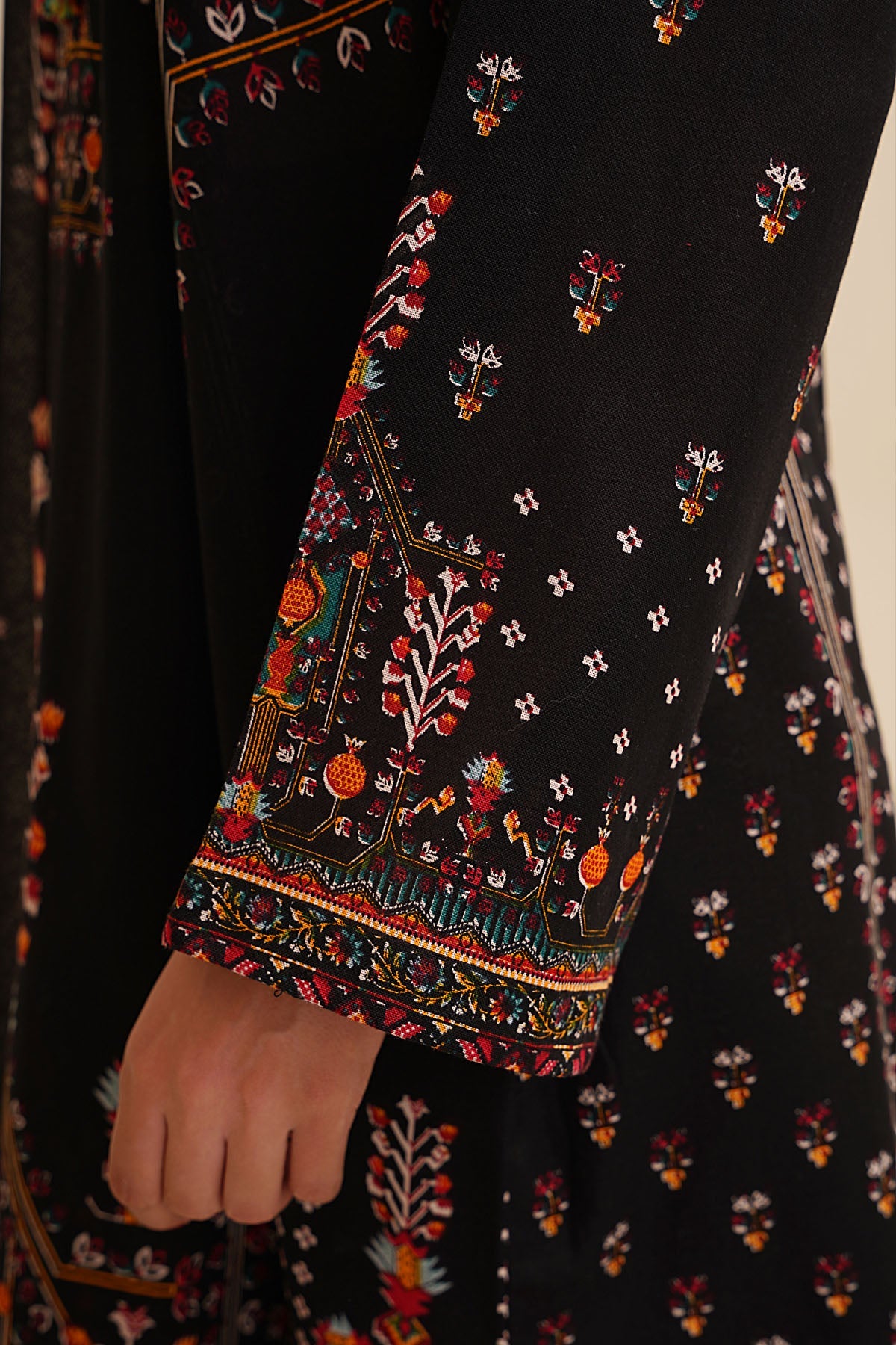 3 Piece - Printed Suit - C6387 - Shop Now at Kayseria