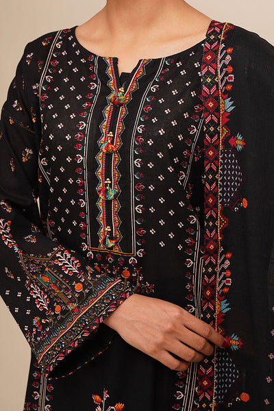 3 Piece - Printed Suit - C6387 - Shop Now at Kayseria